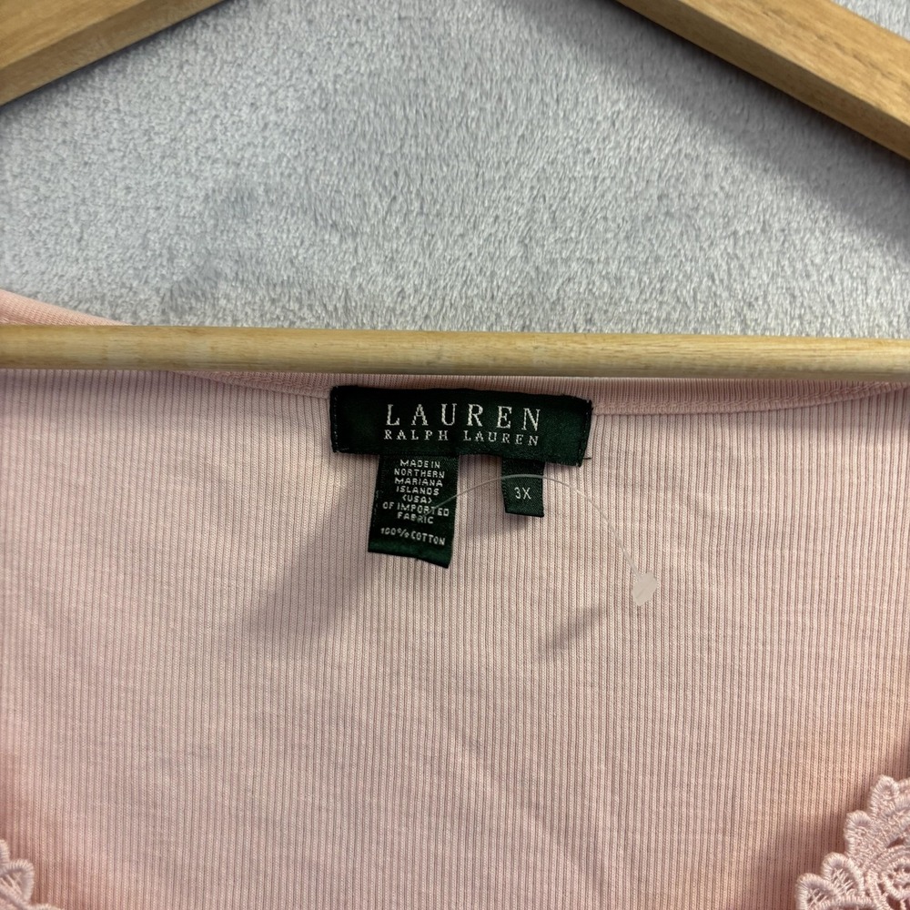 Lot Of 3 Tops Size 3X - LOGO Lounge Laura Scott Lauren Ralph Lauren Tunic Shirts - Picture 8 of 16